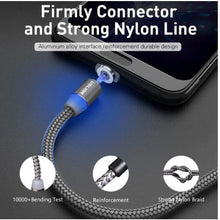 Load image into Gallery viewer, Mobile Phone Magnetic USB Fast Charging Built in Blue LED Indicator Cable freeshipping - Tyche Ace
