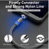 Mobile Phone Magnetic USB Fast Charging Built in Blue LED Indicator Cable freeshipping - Tyche Ace