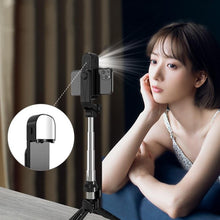 Load image into Gallery viewer, Mobile Phone Tripod Selfie Stick &amp; Flood Lamp Stand freeshipping - Tyche Ace
