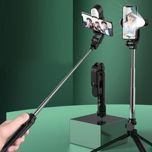 Load image into Gallery viewer, Mobile Phone Tripod Selfie Stick &amp; Flood Lamp Stand freeshipping - Tyche Ace
