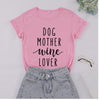 MomLife Dog Mother Wine Lover Women T Shirts  Free + Shipping Offers freeshipping - Tyche Ace