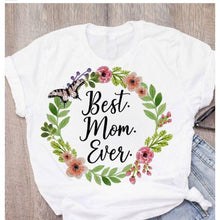 Load image into Gallery viewer, MomLife Stylish Casual Women Printed T Shirts freeshipping - Tyche Ace
