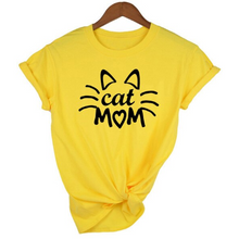 Load image into Gallery viewer, MomLife Women Stay at Home Cat Mom T Shirts freeshipping - Tyche Ace
