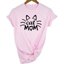 Load image into Gallery viewer, MomLife Women Stay at Home Cat Mom T Shirts freeshipping - Tyche Ace
