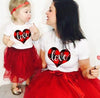 Mother Daughter Matching Cotton Casual T-Shirts Tops freeshipping - Tyche Ace