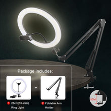 Load image into Gallery viewer, Multi-Function Led Rim Of Lamp Selfie Ring Light Photography Mobile Holder Support Tripod Stand freeshipping - Tyche Ace
