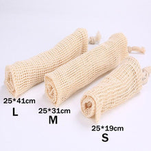 Load image into Gallery viewer, Multipurpose Reusable Cotton Mesh Vegetable Fruit Drawstring Storage Bags freeshipping - Tyche Ace
