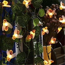Load image into Gallery viewer, Outdoor Garden Honey Bee LED String Solar Powered Fairy Light freeshipping - Tyche Ace
