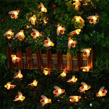 Load image into Gallery viewer, Outdoor Garden Honey Bee LED String Solar Powered Fairy Light freeshipping - Tyche Ace
