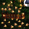 Outdoor Garden Honey Bee LED String Solar Powered Fairy Light freeshipping - Tyche Ace