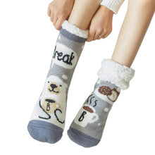 Load image into Gallery viewer, Cute Sheep Cartoon Thick Warm Soft breathable Fluffy Socks
