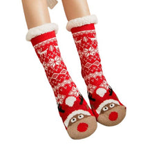 Load image into Gallery viewer, Cute Sheep Cartoon Thick Warm Soft breathable Fluffy Socks
