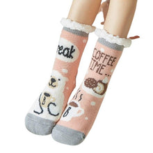 Load image into Gallery viewer, Cute Sheep Cartoon Thick Warm Soft breathable Fluffy Socks

