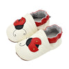 Unisex Soft Cow Leather Moccasins Cool Shoes For Kid