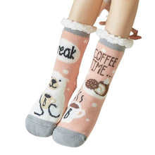 Load image into Gallery viewer, Cute Sheep Cartoon Thick Warm Soft breathable Fluffy Socks
