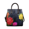 Retro Vintage Bucket Flower Embroidery Shoulder Bags For Women