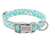 Pet Dog Customized Printed Nylon Collar Nylon Engraved Collar freeshipping - Tyche Ace