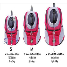Load image into Gallery viewer, Pet Double Shoulder Fashionable Breathable Mesh Carrier/ Backpack freeshipping - Tyche Ace
