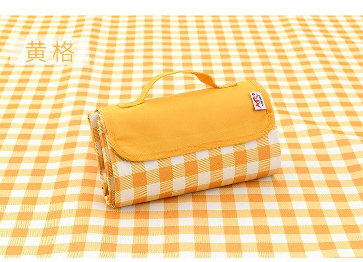 Plaid Outdoor Waterproof Foldable Outdoor Picnic Camping Mat freeshipping - Tyche Ace