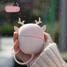 Load image into Gallery viewer, Pocket Mini Cartoon USB Rechargeable Hand Warmer Heating Pad With Lamp freeshipping - Tyche Ace
