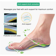 Load image into Gallery viewer, PVC Orthopaedic, Orthotics Sole Insert Pads Arch Support Pad for Heel Pain freeshipping - Tyche Ace
