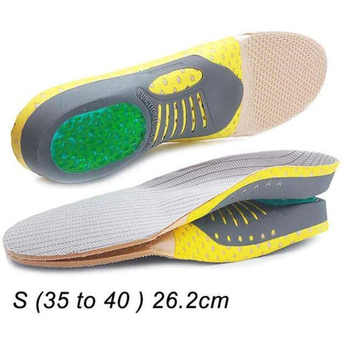 PVC Orthopaedic, Orthotics Sole Insert Pads Arch Support Pad for Heel Pain freeshipping - Tyche Ace