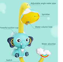 Load image into Gallery viewer, Babies Bathroom Elephant Design Model Electric Shower Water Spray Toys
