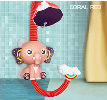 Load image into Gallery viewer, Babies Bathroom Elephant Design Model Electric Shower Water Spray Toys
