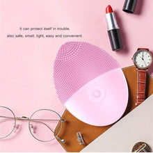 Load image into Gallery viewer, Silicone Electric Vibration Deep Cleaning Pore Massager Rejuvenation Device freeshipping - Tyche Ace
