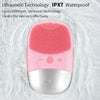 Silicone Sonic Mini Electric Facial Deep Pore Cleansing Massager Device freeshipping - Tyche Ace