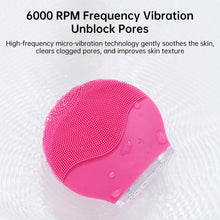 Load image into Gallery viewer, Silicone Ultrasonic Electric Facial Cleansing Massager Brush freeshipping - Tyche Ace
