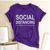 Social Distancing  Women T shirts Free + Shipping freeshipping - Tyche Ace