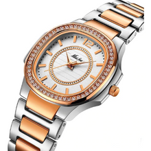 Load image into Gallery viewer, Stunning Women stylish diamond gold watches freeshipping - Tyche Ace
