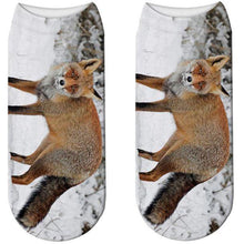 Load image into Gallery viewer, Stylish Enchanting Men &amp; Women 3D Fox Print Socks freeshipping - Tyche Ace
