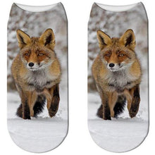 Load image into Gallery viewer, Stylish Enchanting Men &amp; Women 3D Fox Print Socks freeshipping - Tyche Ace
