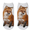 Stylish Enchanting Men & Women 3D Fox Print Socks freeshipping - Tyche Ace