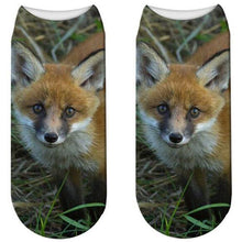 Load image into Gallery viewer, Stylish Enchanting Men &amp; Women 3D Fox Print Socks freeshipping - Tyche Ace
