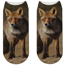 Load image into Gallery viewer, Stylish Enchanting Men &amp; Women 3D Fox Print Socks freeshipping - Tyche Ace
