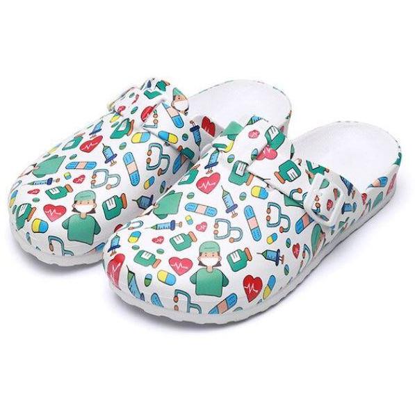 Theatre Laboratory Medical Studio Protective Non-Slip Anti-Puncture Cartoon Shoes freeshipping - Tyche Ace