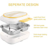 Three Compartment Electric Heated  Lunch Box Food Warmer freeshipping - Tyche Ace