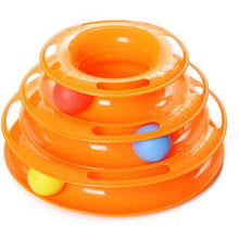 Load image into Gallery viewer, Tower Tracks Disc Ball Training Amusement Cat Intelligence Training Toy freeshipping - Tyche Ace
