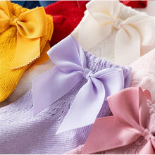 Load image into Gallery viewer, Trendy Baby Girls Bow Design Thin Socks freeshipping - Tyche Ace
