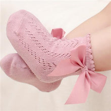 Load image into Gallery viewer, Trendy Baby Girls Bow Design Thin Socks freeshipping - Tyche Ace
