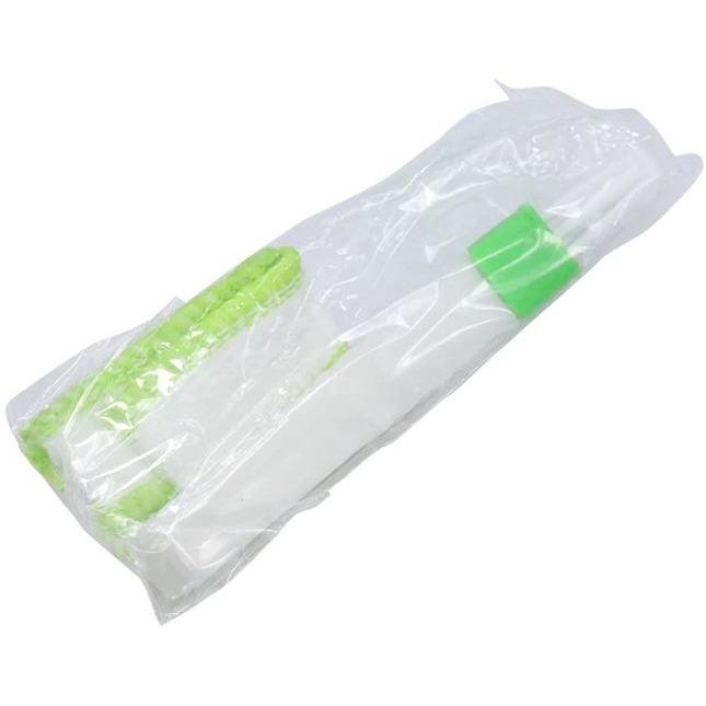 Two in One Green Car Air-conditioning Vent   Cleaning Brush & Dirt Duster freeshipping - Tyche Ace