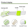 Two in One Green Car Air-conditioning Vent   Cleaning Brush & Dirt Duster freeshipping - Tyche Ace