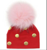 Unisex Baby Faux Pompom Warm Winter Cotton Hats freeshipping - Tyche Ace