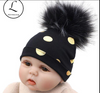 Unisex Baby Faux Pompom Warm Winter Cotton Hats freeshipping - Tyche Ace