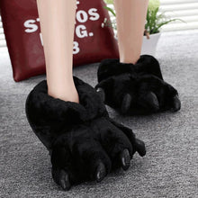 Load image into Gallery viewer, Unisex Bigfoot Creative Chunky Warm Paw Faux Fur Indoor Slippers freeshipping - Tyche Ace
