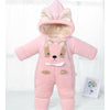 Unisex Cartoon Baby Hooded Winter Rompers freeshipping - Tyche Ace