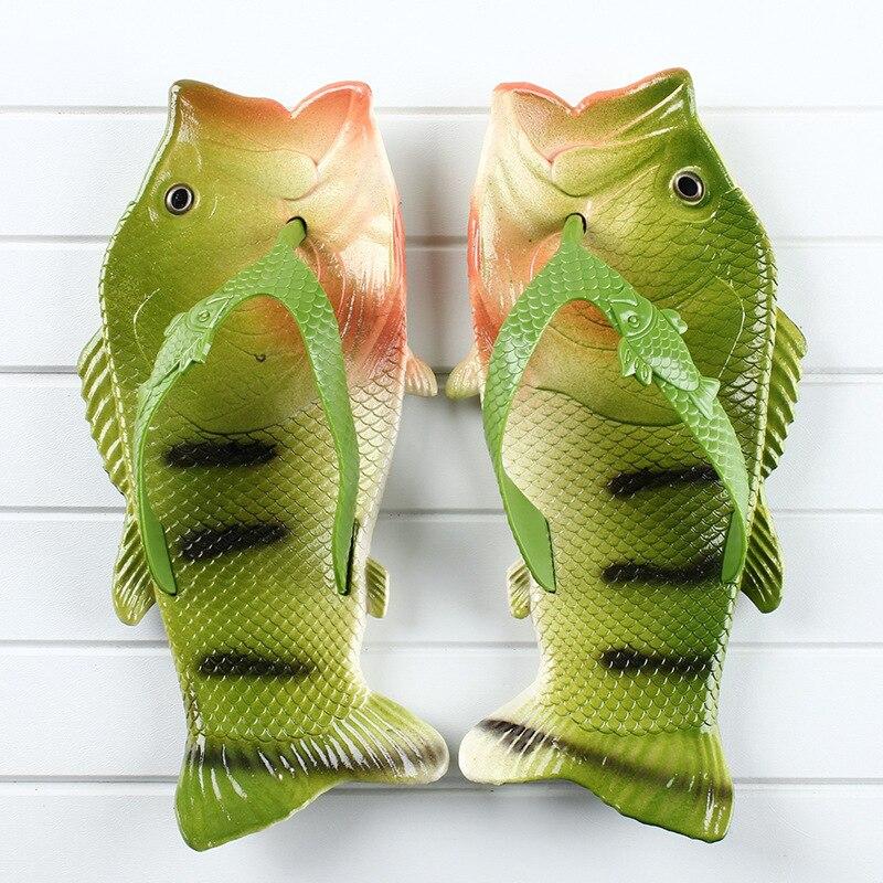 Unisex Casual Beach  Summer Fish Flip Flops freeshipping - Tyche Ace
